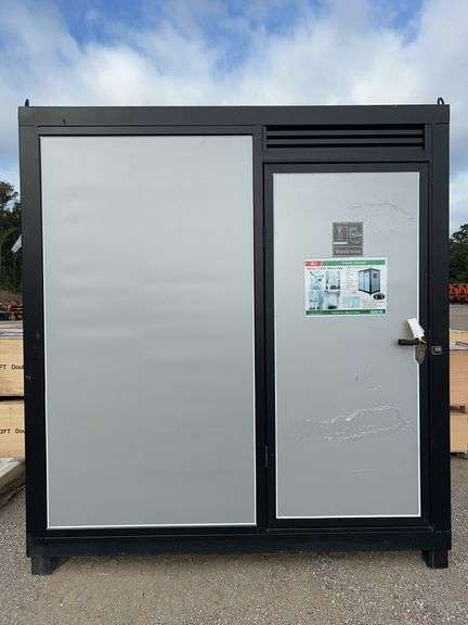 KJ K2215 Portable Restroom - Complete w/ Shower, Toilet, Sink, Mirror & Fixtures