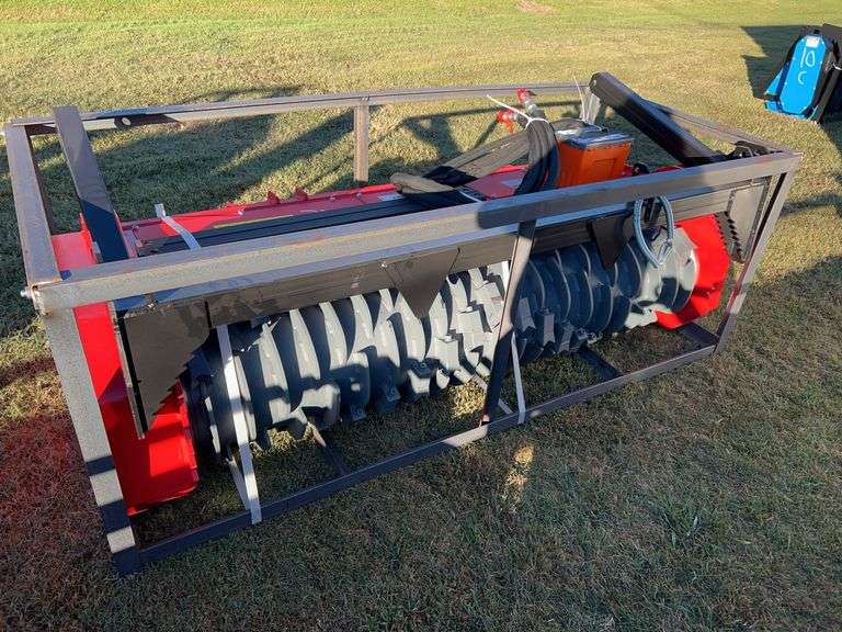 Raytree RMBD72S Drum Mulcher - 72" Width, High Quality Piston Motor, 30-45GPM image