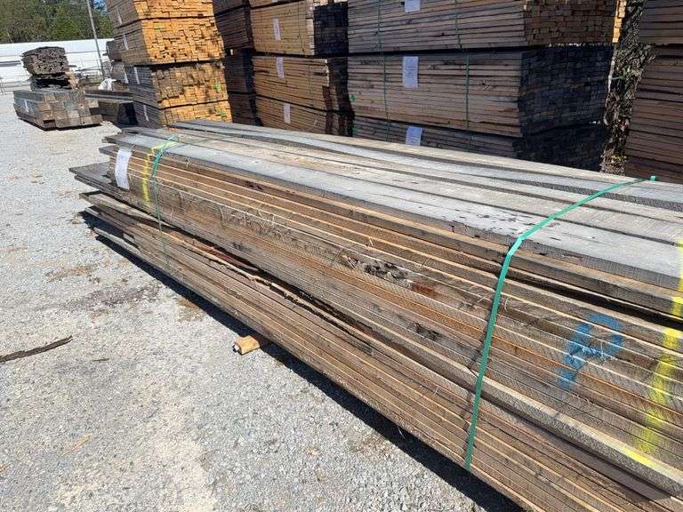 (Approx 90) Pine 6in to 12in Wide x 1 1/2in Thick 12ft - 16ft Long image
