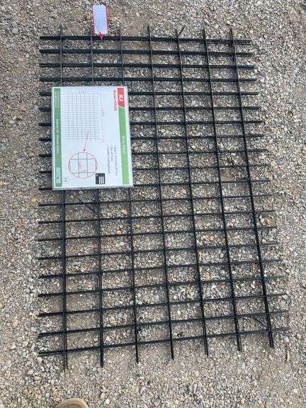KJ K5436 Wire Mesh Panels - 1'x4.5' Black Powder Coated (Qty 5) image