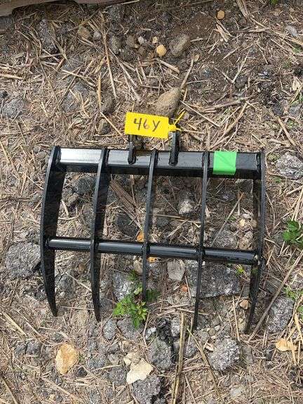 Youert Mini Excavator 19in Rake image
