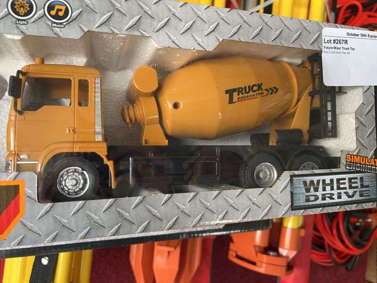 Future Mixer Truck Toy - Kids Construction Play Set image
