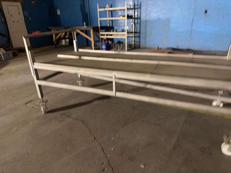 4ft x 8ft All Stainless Rolling Cart image