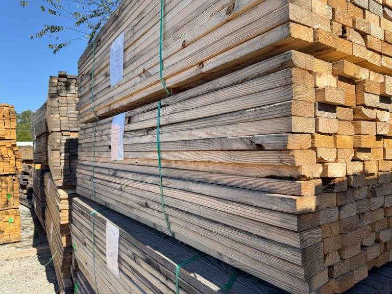 (208) 2” x 4” x 8ft Pine Construction Lumber image