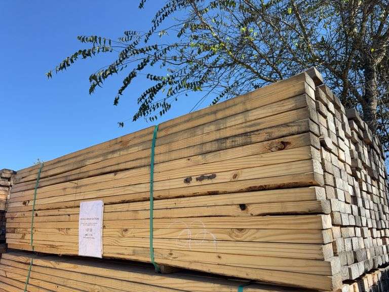 (208) 2” x 4” x 8ft Pine Construction Lumber image