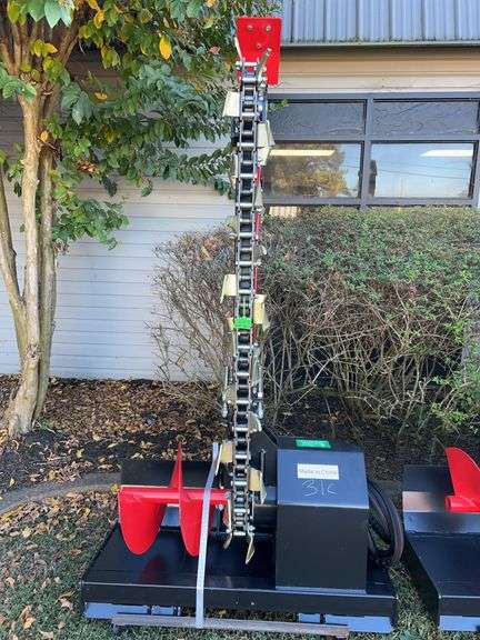 Raytree RMT48 Trencher - 4' Bar, 8" Rock & Dirt Chain, Crumbling Shoe image