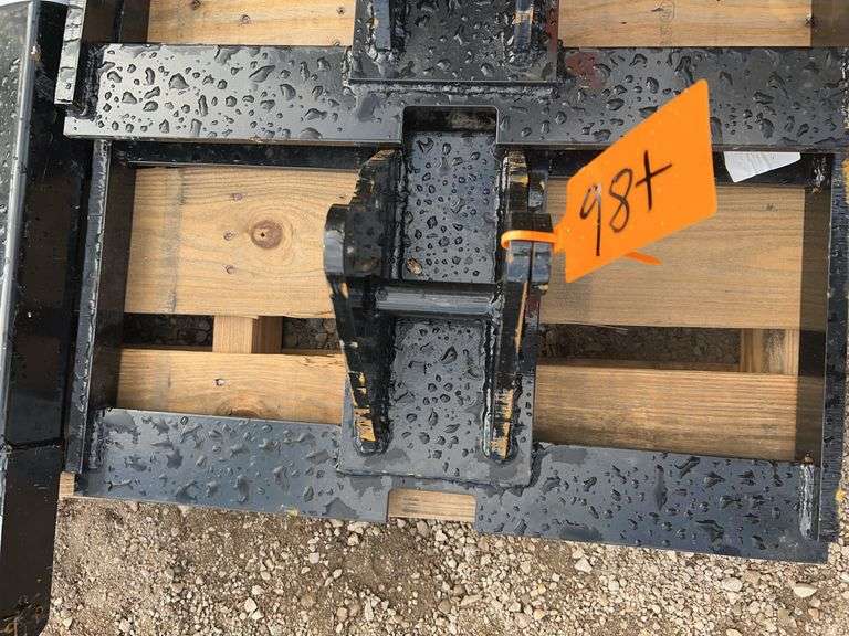Future Mini Excavator Forks - Fits 1-3 Ton, 1" Pin Diameter image