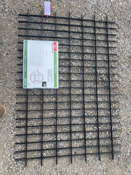 KJ K5436 Wire Mesh Panels - 1'x4.5' Black Powder Coated (Qty 5) image
