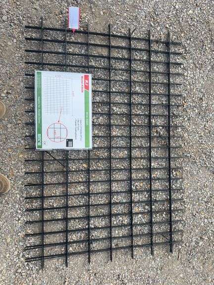 KJ K5436 Wire Mesh Panels - 1'x4.5' Black Powder Coated (Qty 5) image