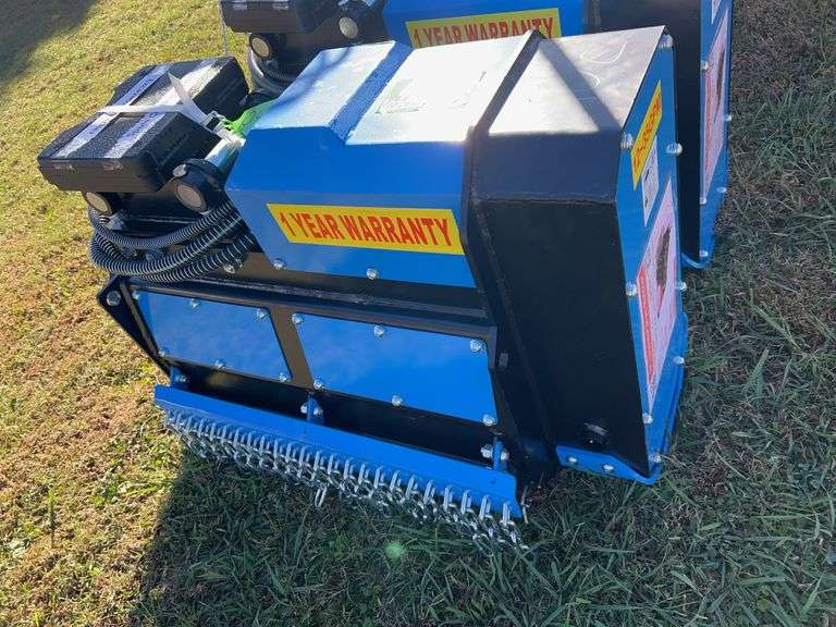 Raytree REDM32 Excavator Mulcher - 32" Width, 17 Teeth, CAT 3-8 Ton, 10-25GPM image
