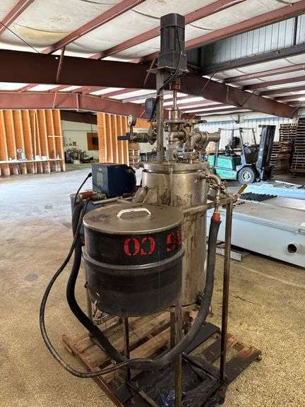 USALab RH-30L 5KW 30L Reactor System Distillation System with Agitator, 2019 image