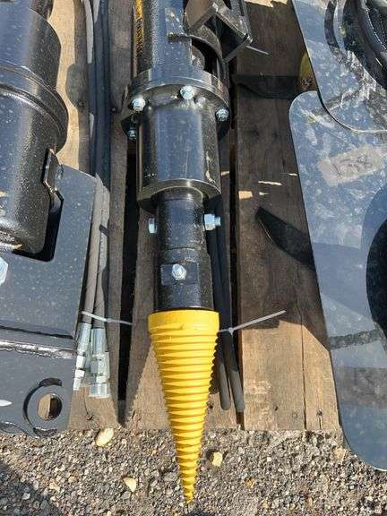 Future Hydraulic Wood Drill - Fits 1-3 Ton Excavator image