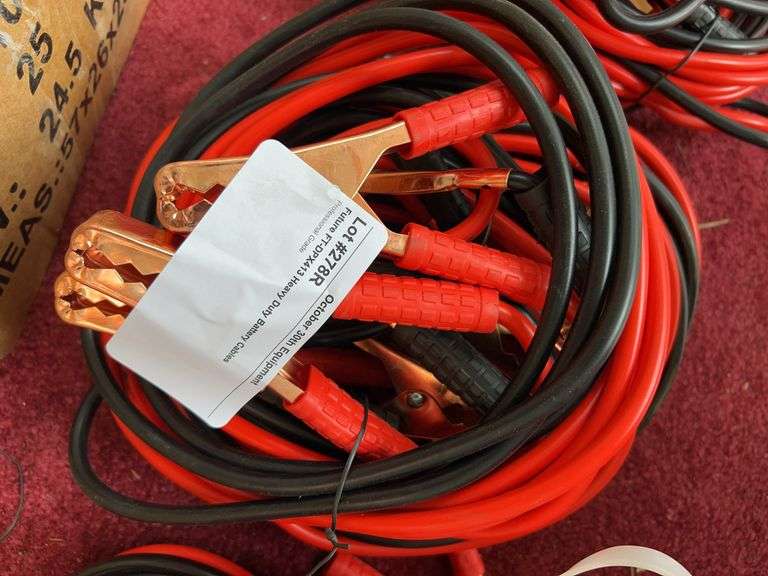 Future FT-DPX413 Heavy Duty Battery Cables - Professional Grade image