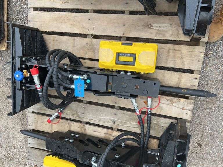 Future FT-P45 Mini Skid Steer Breaker - 56" Length, 500-1000BMP, 1.8" Drill Rod image