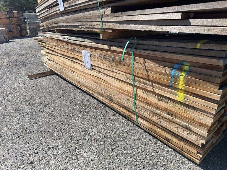 (Approx 105) Pine Lumber! 5 1/2in to 8in Wide  x 1 1/2in Thick x 9ft to 12ft 6in Long image