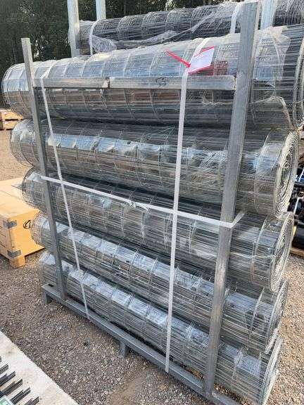 KJ K0520 Hot-Dip Galvanized Welded Wire Mesh - 5'x66' Roll, 14 Gauge (Qty 5) image