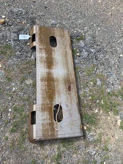 Future FT-S10 Skid Steer Mounting Plate - SAE J2513 Standard, 1150x440x70mm image