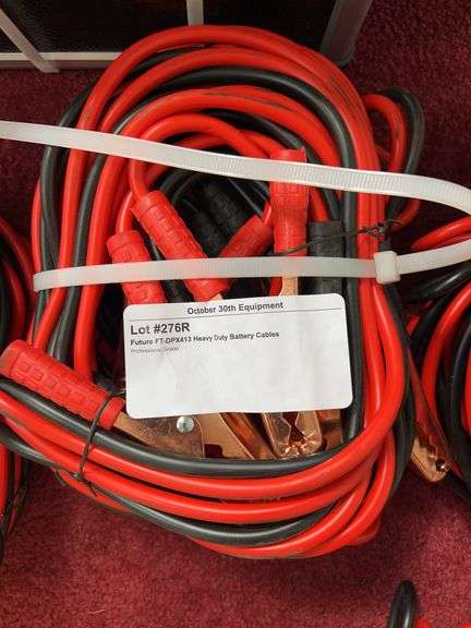 Future FT-DPX413 Heavy Duty Battery Cables - Professional Grade image