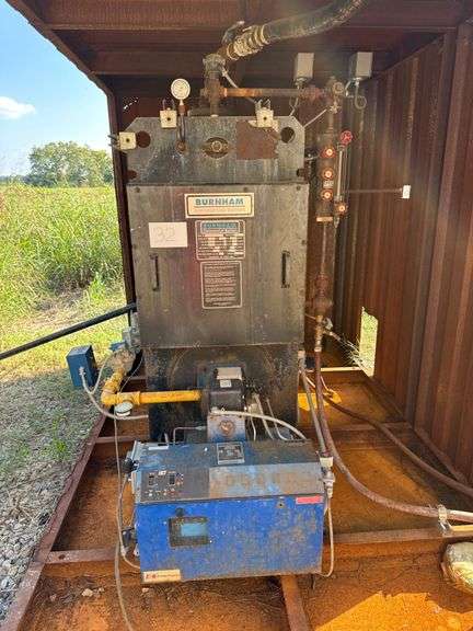 Burnham Commercial Boiler with Power Flame Burner image