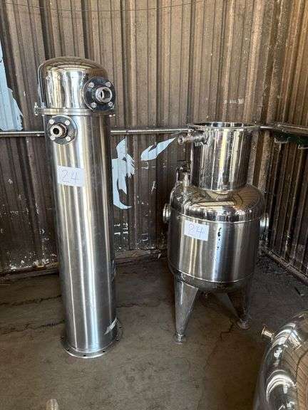 Stainless Steel Industrial Tanks and Filtration Unit image
