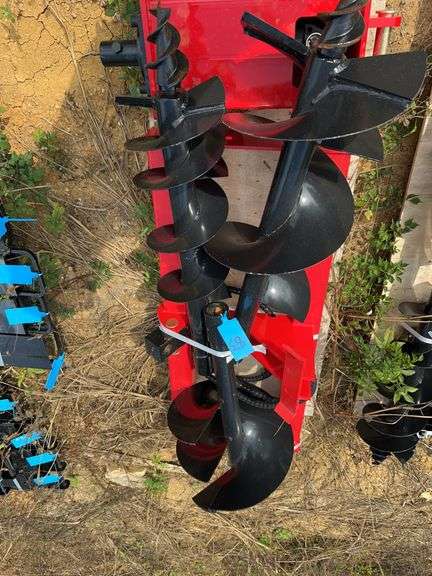 Future Skid Steer Auger Set - 8" Drive w/ 12" & 16" Extension Rods image