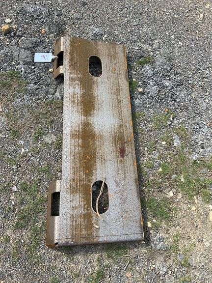 Future FT-S10 Skid Steer Mounting Plate - SAE J2513 Standard, 1150x440x70mm image