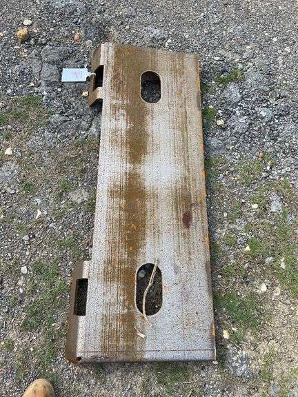 Future FT-S10 Skid Steer Mounting Plate - SAE J2513 Standard, 1150x440x70mm image