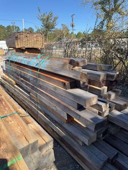 (Approx 75) Cherry & Maple Beams! 3 1/2” Thick x 6” to 7” Wide x 8ft 6in to 18ft Long image