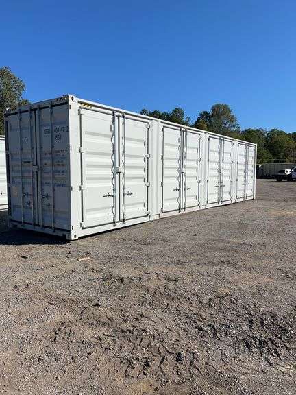 AGT 40' High Cube Multi-Door Container - 4 Side Doors, Forklift Pockets - #CFGU4041472
