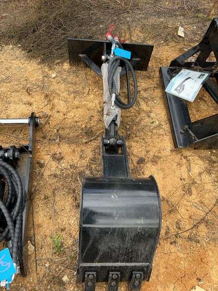 Future FT-ZWB Mini Skid Steer Backhoe - 1500mm Length, 60KN Digging Force image