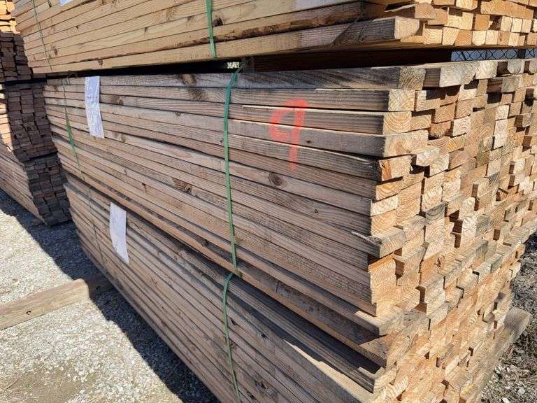 (208) 2” x 4” x 9ft Pine Construction Lumber image