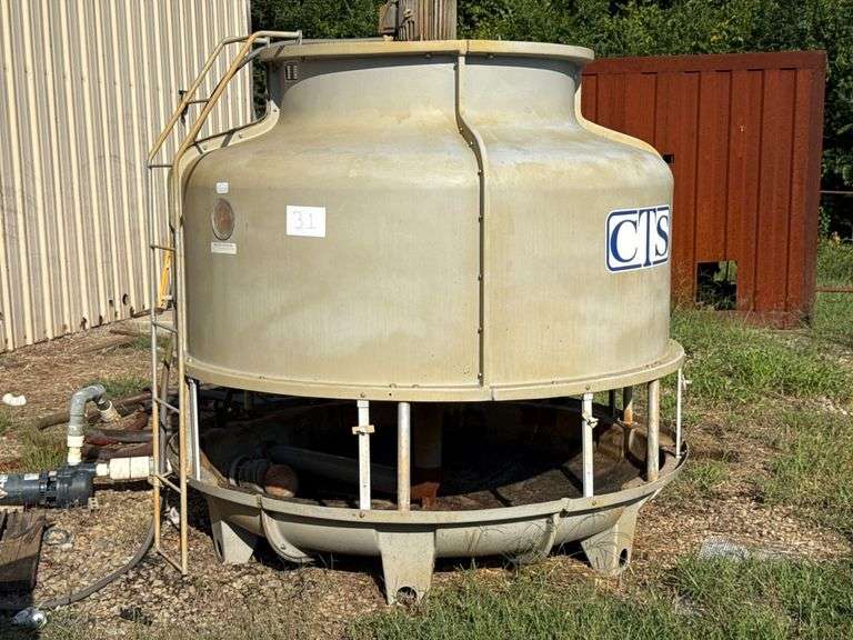 CTS Cooling Tower with Pump and Pipe System image
