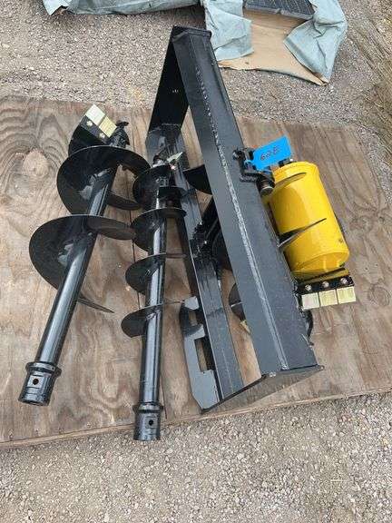 Future Skid Steer Auger Set - 8" Alloy Drive w/ 12" & 16" Extension Rods image