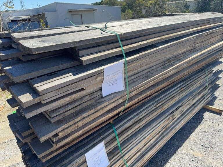 (Approx 105) Pine Lumber! 5 1/2in to 10 1/2in Wide  x 1 1/2in Thick x 13ft to 14ft 6in Long image