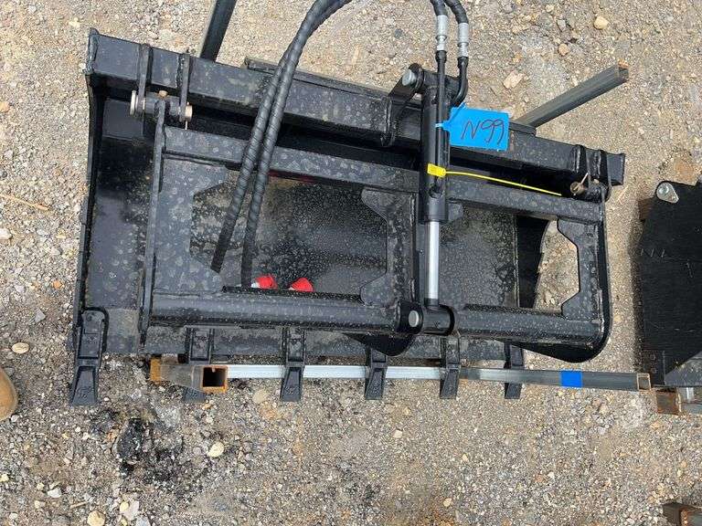 ABOSS Grab Bucket Attachment - Skid Steer Compatible image