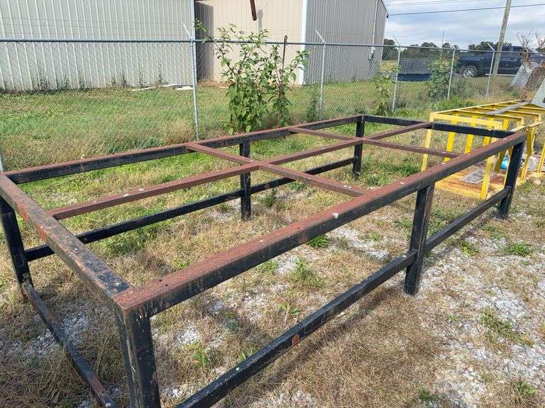 6ft x 12ft Steel Tube Table Drame - HEAVY DUTY image
