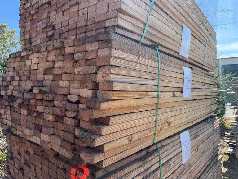 (208) 2” x 4” x 9ft Pine Construction Lumber image