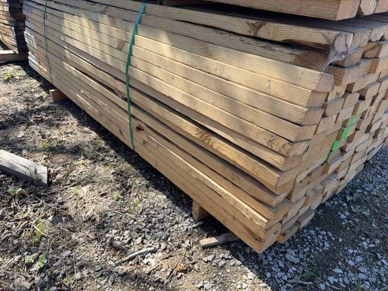 (208) 2” x 4” x 8ft Pine Construction Lumber image