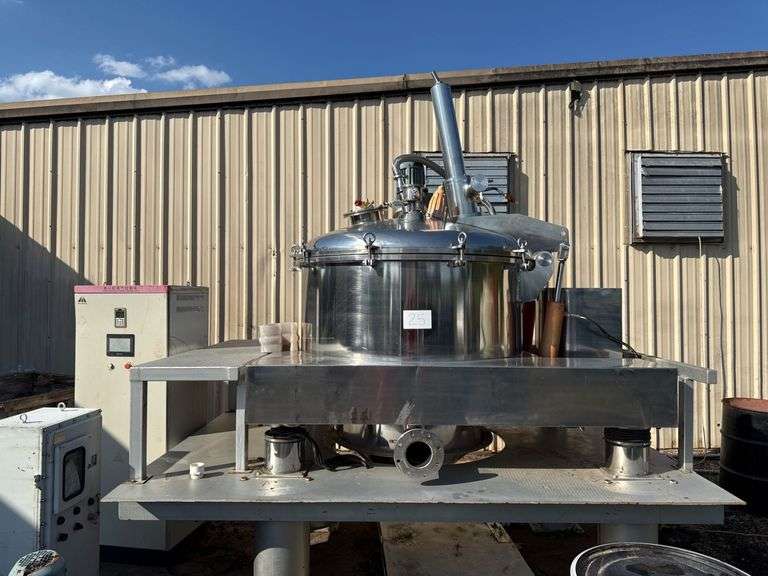 Scraper Bottom Discharge 304 SS Centrifuge image