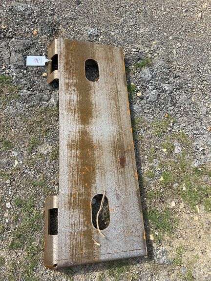Future FT-S10 Skid Steer Mounting Plate - SAE J2513 Standard, 1150x440x70mm image