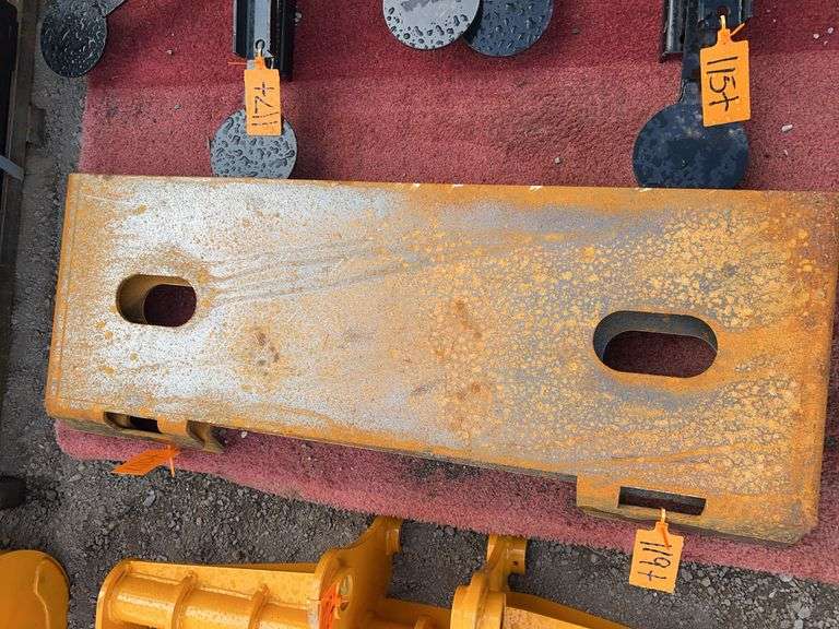 Future FT-S10 Skid Steer Mounting Plate - SAE J2513 Standard, 1150x440x70mm image