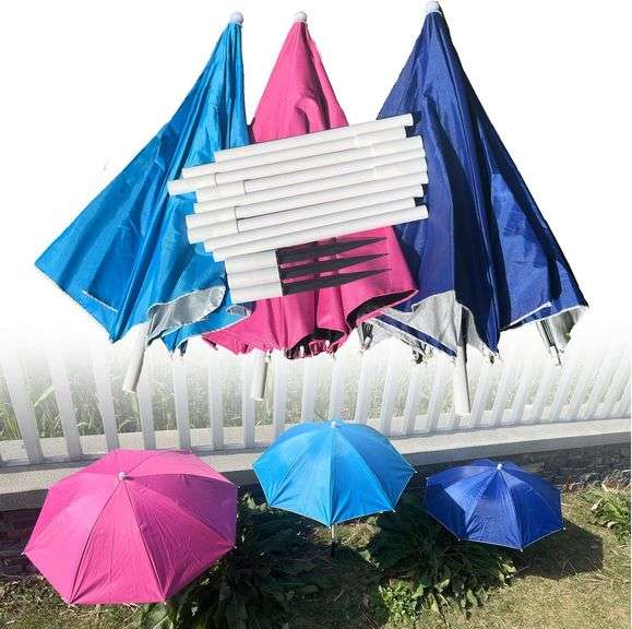 Prriudy Plant Umbrella Outdoor Shade Cover for Garden, Potted Plants, Sun Protection image