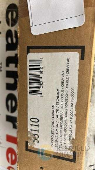 WeatherTech FloorLiner for GM SUVs and Trucks, Part Number 53110 image