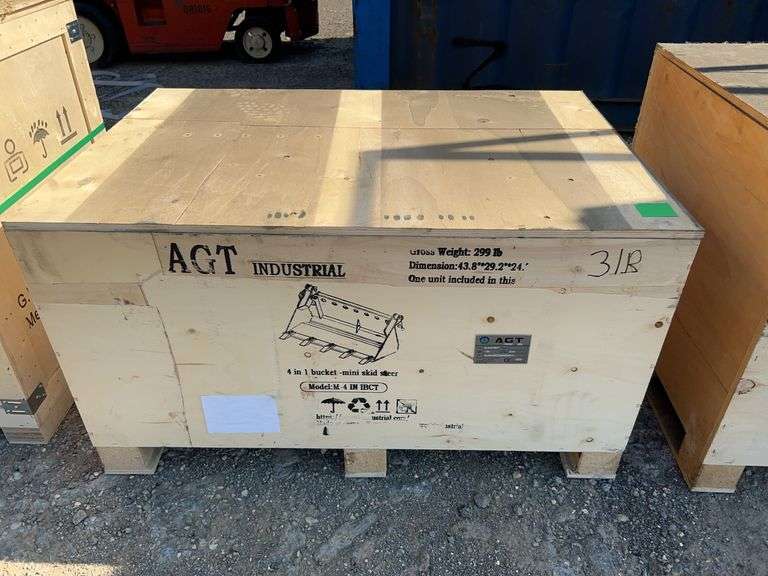 2025 AGT M-4IN1BCT - 4-in-1 Multi-Purpose Skid Steer Bucket image