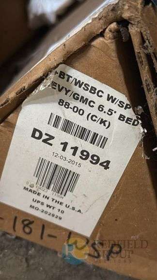 Chevy/GMC Truck Bed Cover BT/WSBC WISP, Fits 88-00 C/K, 6.5' Bed image