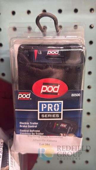 3 Pod Pro Series 80500 Electric Trailer Brake Controller, 12V, 1-2 Axles image