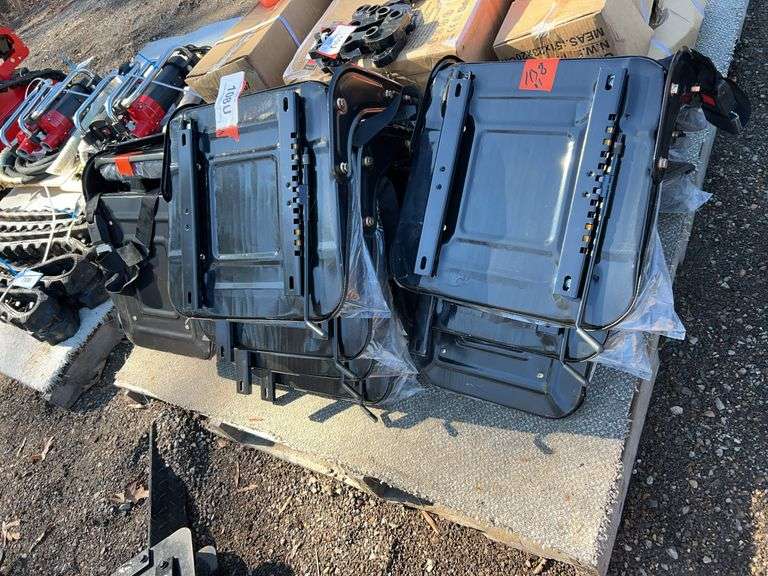 FUTURE Equipment Seats - Lot of 10 Tractor/Skid Steer Seats image
