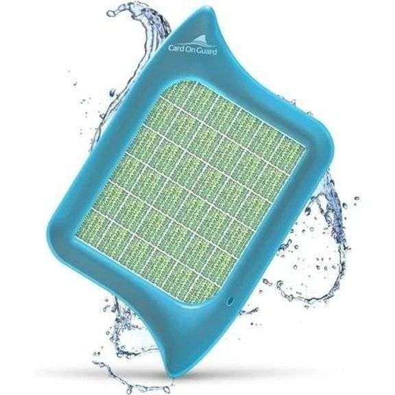 Solar Sanitizer FIN for Swimming Pools | Reduces Chlorine, Bromine Use by 50% for 12 Months | One FIN Per 15,000 Gallons image