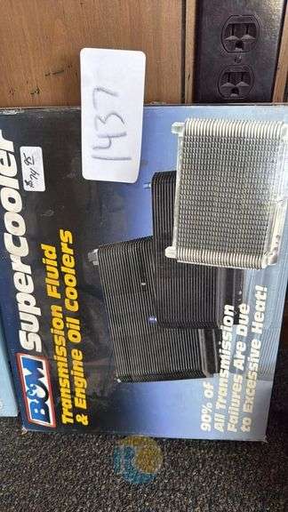 B&M SuperCooler Transmission Fluid & Engine Oil Cooler, MPN 70268 image