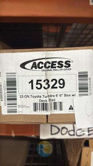 Access Roll-Up Cover for 2022 Toyota Tundra 6' 6" Bed, Model 15329 image